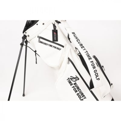 BUNCUREY　スタンド型キャディーバッグ(BM23SS-16-030)〈ブラック〉