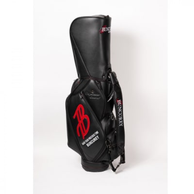 BUNCUREY　ツアー型キャディーバッグ(BM23SS-16-024)〈ブラック〉
