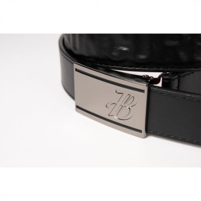 BUNCUREY　ローラーバックルベルト(BM23SS-08-023)〈ホワイト〉
