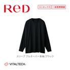 【男女兼用 Sサイズ ブラック】ReD スリープ プルオーバー長袖