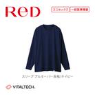 【男女兼用 LLサイズ ネイビー】ReD スリープ プルオーバー長袖