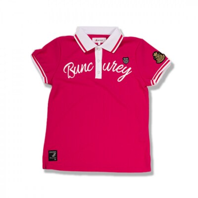 BUNCUREY　ゴルフウェア　半袖ポロシャツ(BL23SS-01-504)　ピンク/サイズ0