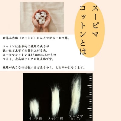 スーピマコットンのふわとろケット　0.5kg