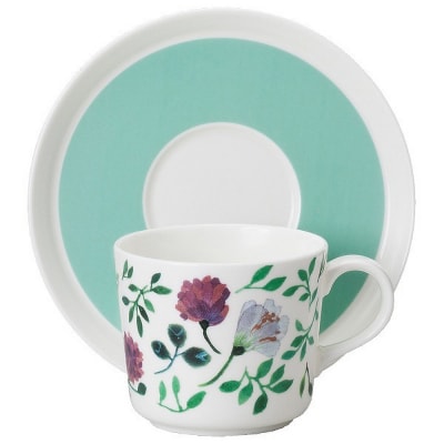 ナルミ アンナエミリア 兼用カップ&ソーサー(グランドマザーズブーケ) 220cc