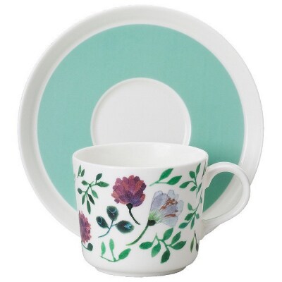 ナルミ アンナエミリア 兼用カップ&ソーサー(グランドマザーズブーケ) 220cc