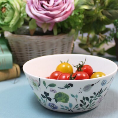 ナルミ アンナエミリア ボウル(クローバーガーデン) 14cm 51854-3555P