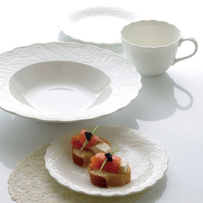 ナルミ ホニトン・レース プレート(ブライト) 17cm 5点セット 51952-23177