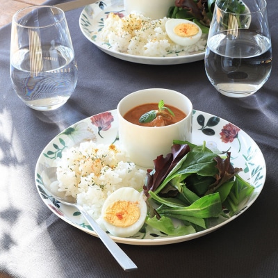 ナルミ アンナエミリア プレート(グランドマザーズブーケ) 24cm 51857-5643P