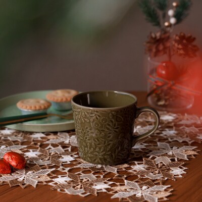 ナルミ アンナエミリア マグカップ(フォレストグリーン) 350cc 41790-6397