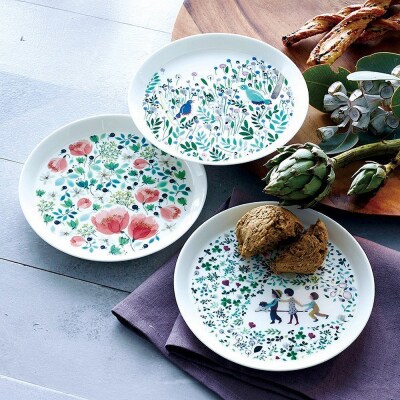 ナルミ アンナエミリア プレート(Thank you) 16cm 51942-5645P