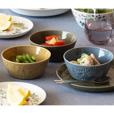 ナルミ アンナ・エミリア ペアプレート&ボウルセット 2人用 41798-33556