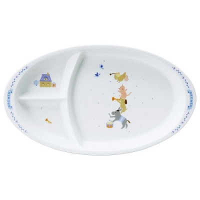 ナルミ ブレーメン キッズプレート 28cm 7980-5554