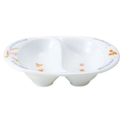 ナルミ みんなでたべよっ! 離乳皿 14cm 40433-3322
