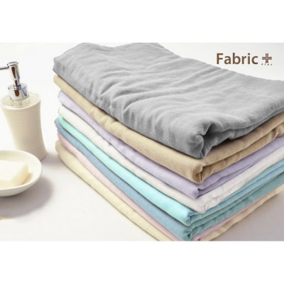 ガーゼバスタオル 通常サイズ (ターコイズ)