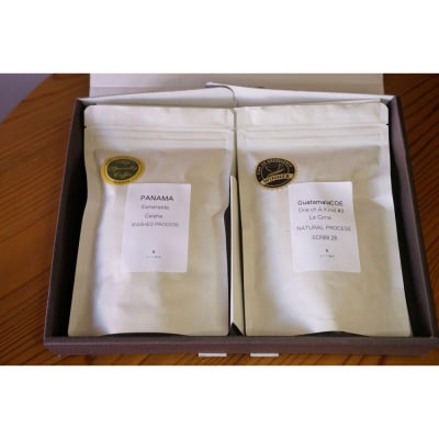 パナマ・ゲイシャ×グァテマラ国際品評会入賞豆(豆のまま)