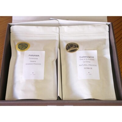 パナマ・ゲイシャ×グァテマラ国際品評会入賞豆(中挽き)