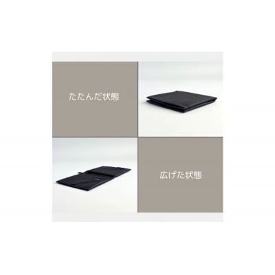 持ち運びに便利!ハンカチみたいな撥水ナイロンサニタリーポーチ