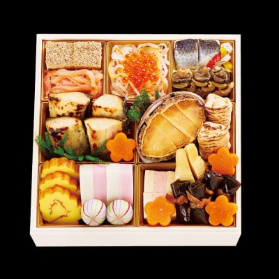 【12/30発送】【大丸・松坂屋厳選おせち　桜花】＜八百彦本店＞和風三段/4人前