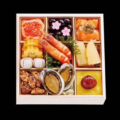 【12/30発送】【大丸・松坂屋厳選おせち　冥利】＜八百彦本店＞和風二段/2人前