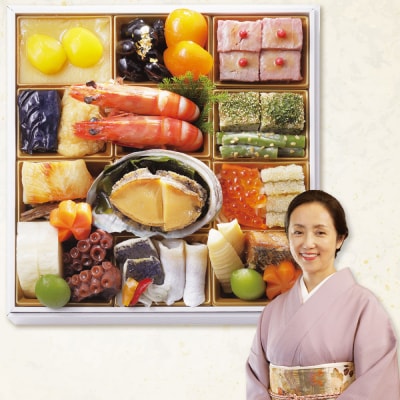 【12/30お届け】【松坂屋名古屋店】大丸・松坂屋特別企画　大原千鶴監修　和風一段　口福おせち