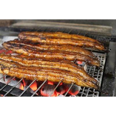 【全4回定期便】国産うなぎひつまぶし　二食分【炭火・職人手焼き】和食竜むら