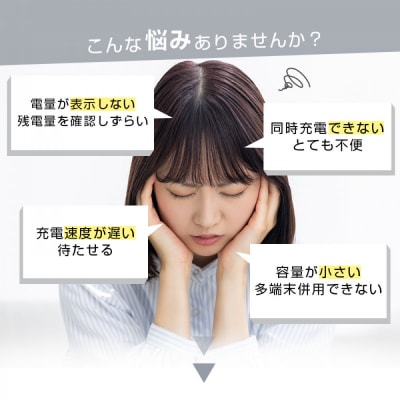 モバイルバッテリー 40000mAh パワーバンク【PL保険加入済み製品・安心】