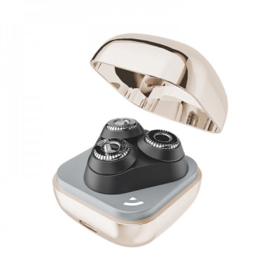 2025年新発売 髭剃り 電気シェーバー メンズ <ベージュ>