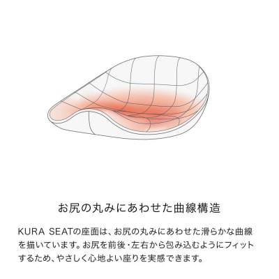 &MEDICAL KURA SEAT【ネイビー】