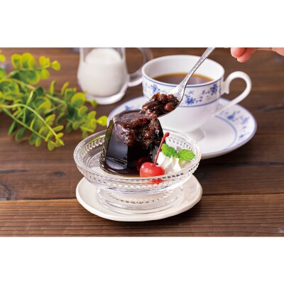 「ボンタイン珈琲」　炭焼き珈琲寒天ぜんざい　8個入り