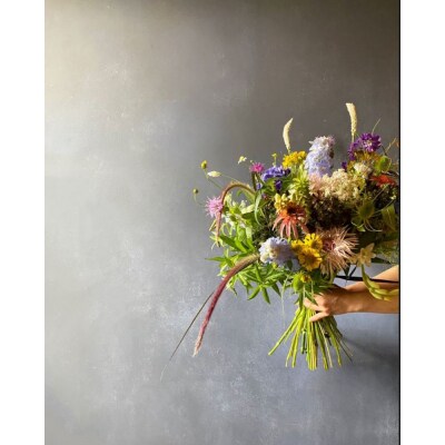 【定期便 12回】季節のお花・おまかせフラワーアレンジ