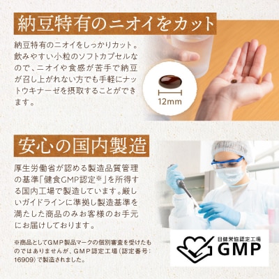 ナットウキナーゼ サプリメント たっぷり贅沢ナットウキナーゼ 1袋