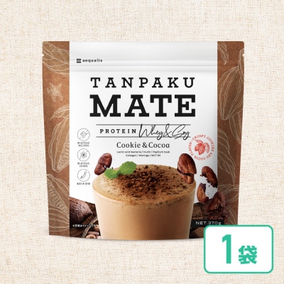 プロテイン タンパクメイト　ココア&クッキークランチ 1袋