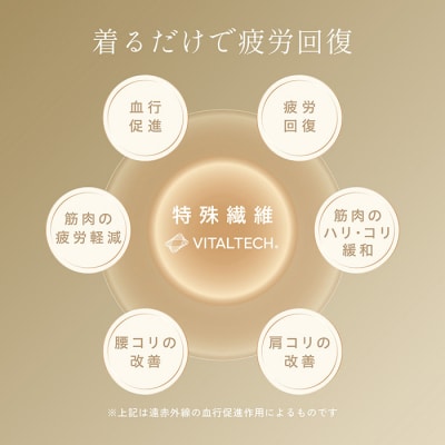 【シルバー M】リファ バイタルテック コンフォートジャージー クルーネックTシャツ ReFaロゴ