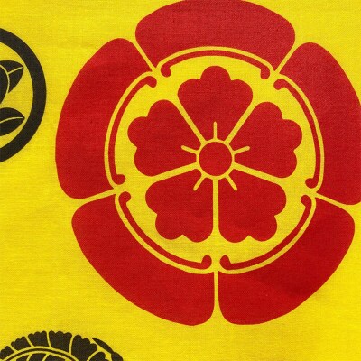 オリジナル【手ぬぐい】「戦国武将の家紋」デザイン/名古屋刀剣博物館