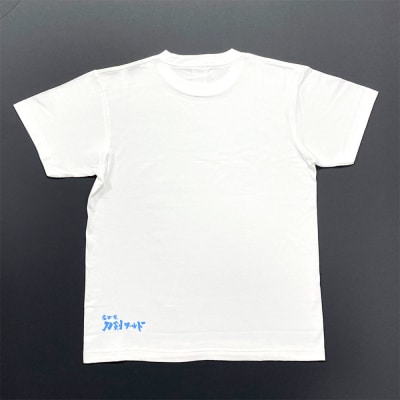 オリジナル【三英傑家紋Tシャツ】XLサイズ(ホワイト)/名古屋刀剣博物館