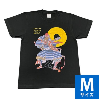 オリジナル【加藤清正Tシャツ】Mサイズ(ブラック)/名古屋刀剣博物館