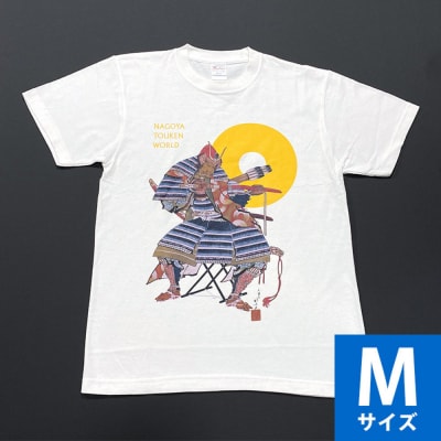 オリジナル【加藤清正Tシャツ】Mサイズ(ホワイト)/名古屋刀剣博物館