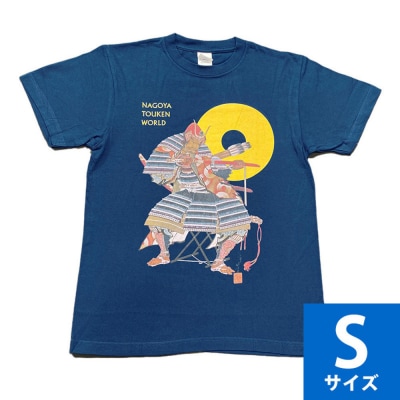 オリジナル【加藤清正Tシャツ】Sサイズ(ネイビー)/名古屋刀剣博物館