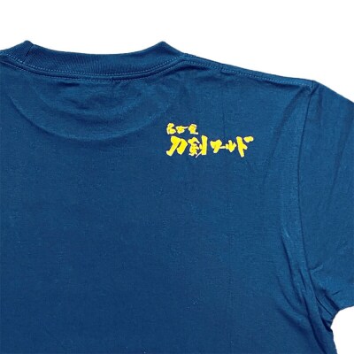 オリジナル【加藤清正Tシャツ】Sサイズ(ネイビー)/名古屋刀剣博物館