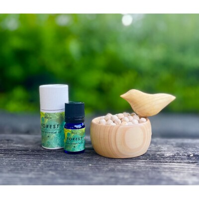 小鳥のディフューザーと森の香りのギフト