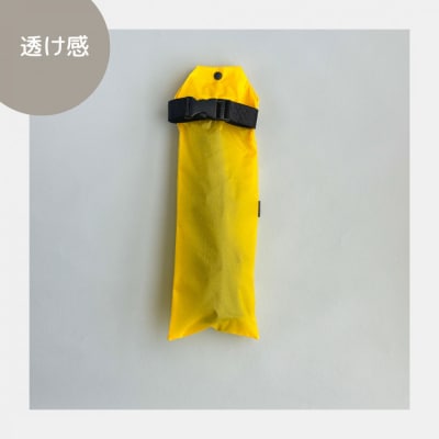 【黄色】外付け折りたたみ傘ケース 傘ホルダー　折りたたみ傘カバー
