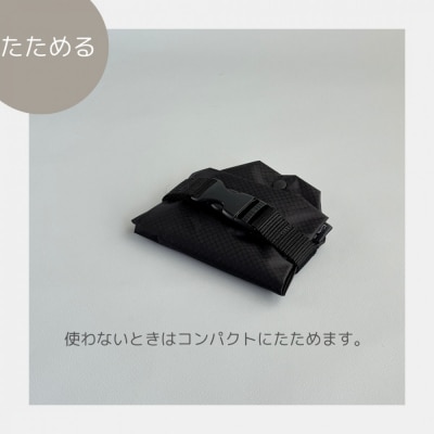 【黒】外付け折りたたみ傘ケース 傘ホルダー　折りたたみ傘カバー