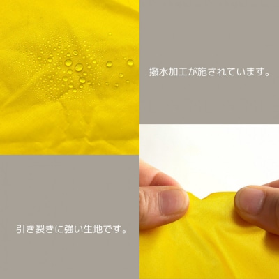 【XS 0.5L・黄色】　手のひらサイズの軽量ナイロン巾着袋