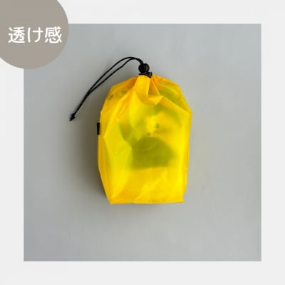 【S 1.5L・黄色】　キャンプで大活躍!トイレットペーパーホルダー 小さめナイロン巾着袋