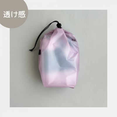 【S 1.5L・ラベンダー】　キャンプで大活躍!トイレットペーパーホルダー 小さめナイロン巾着袋