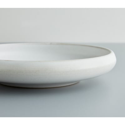 Tableware Shallow Bowl Curveペアセット15cm 乳白