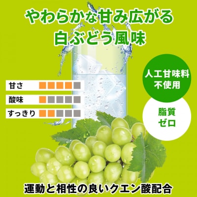ハルクファクター EAA 白ぶどう風味 人工甘味料不使用 520g
