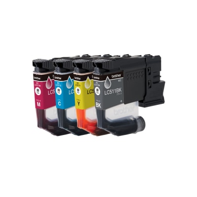 【ブラザー　純正インクカートリッジ LC511-4PK】