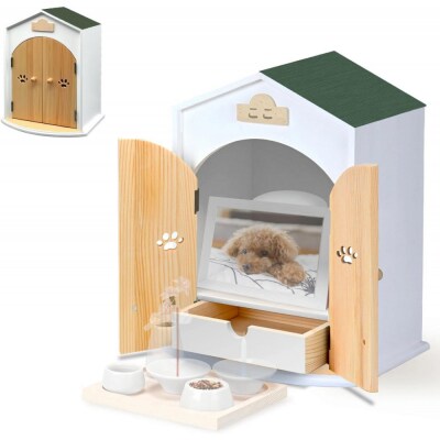 ペット用仏壇 AngelHouse天使のおうち型仏壇　グリーン