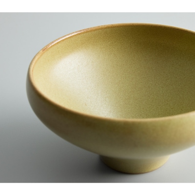 Tableware Deep Bowl Curveペアセット18cm 鶯